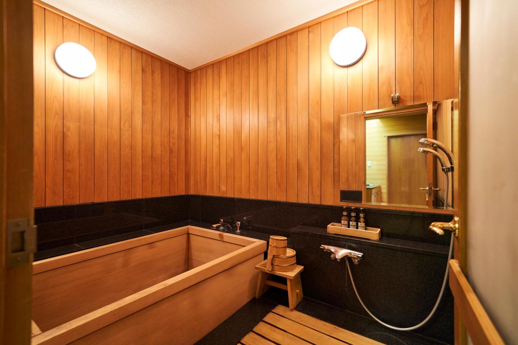 The Global View Nagasaki Hotel Exterior photo A traditional Japanese bathroom