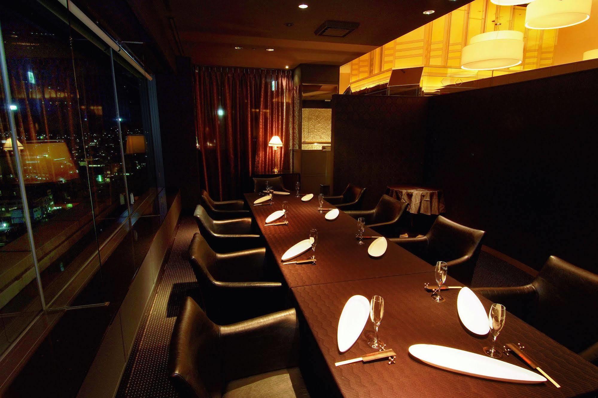 The Global View Nagasaki Hotel Exterior photo Interior of the restaurant